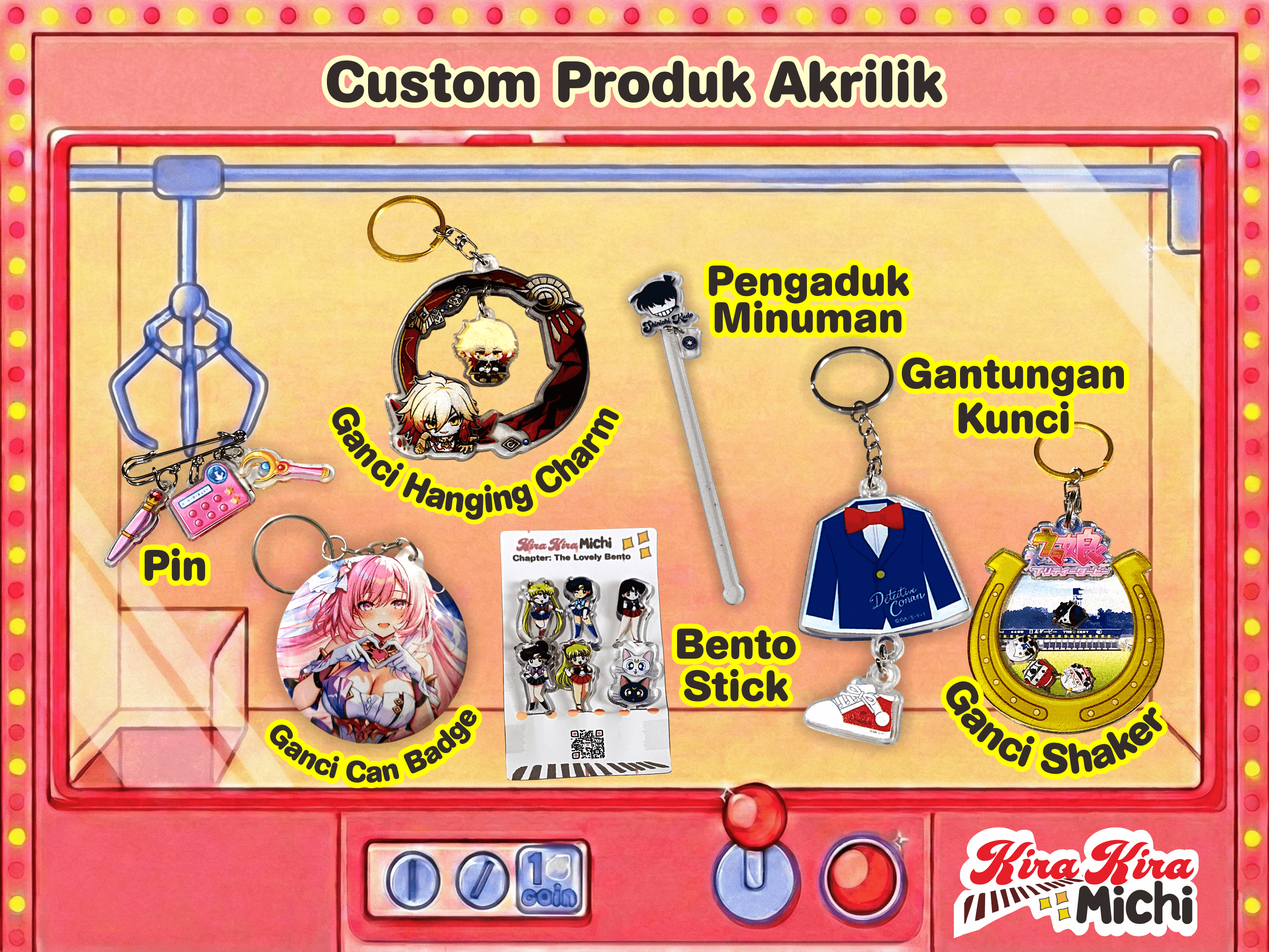 Custom Produk Akrilik