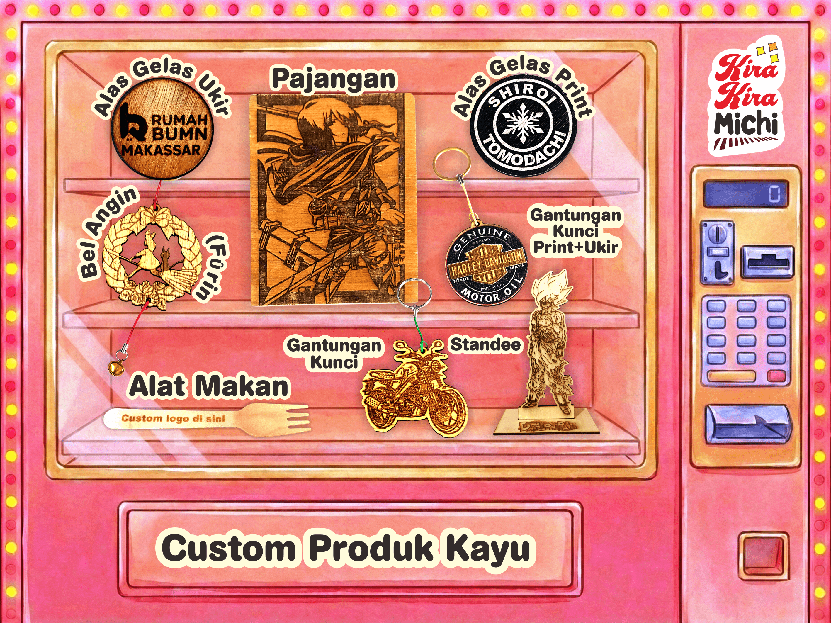 Custom Produk Kayu